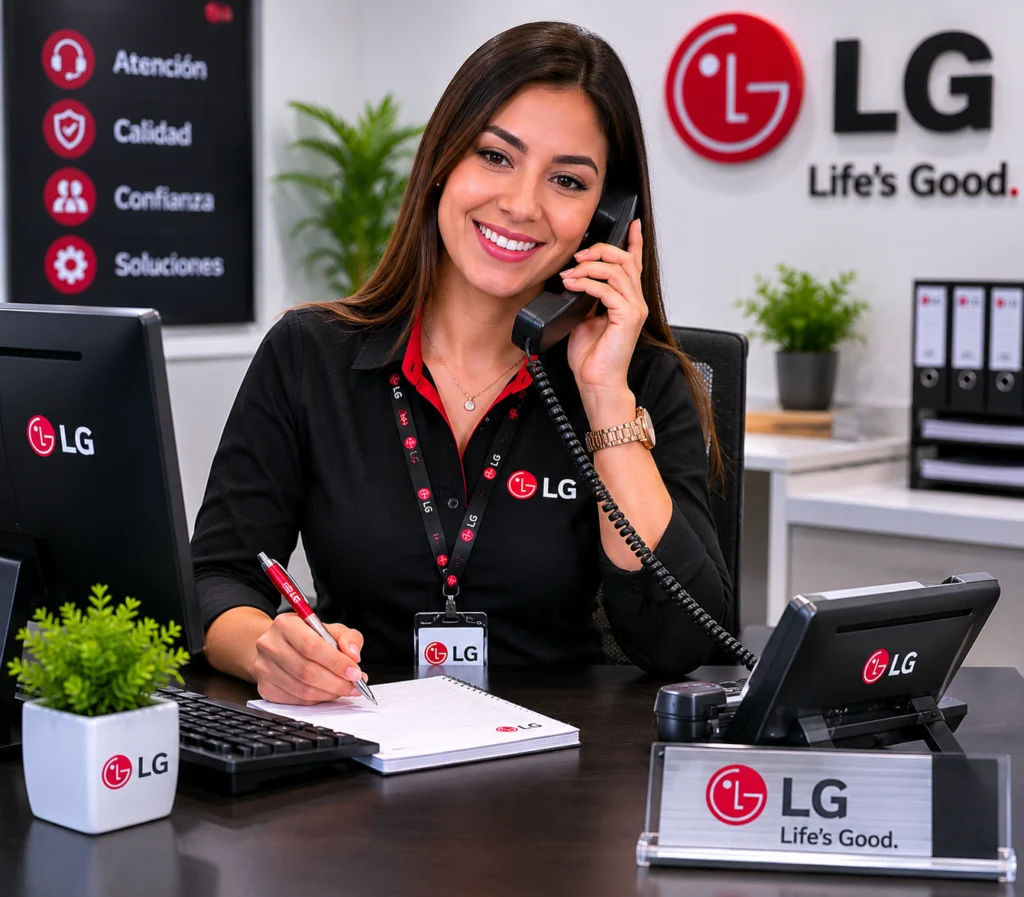 Equipo de servicio técnico autorizado LG en Guayaquil